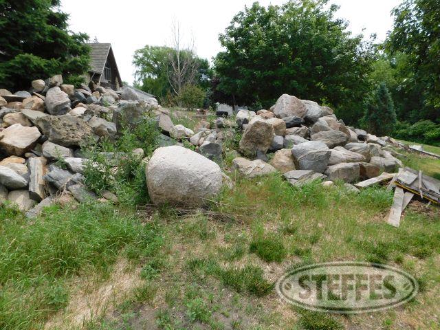 Large Pile of Landscape Rock